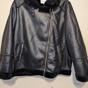 Vigoss Black Bomber Jacket